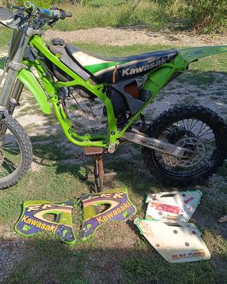 Kawasaki Kx 250 94/98 ricambi smembro motocross 