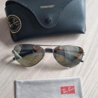 occhiali rayban aviator chromance 