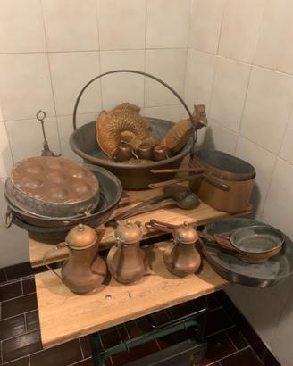 Utensili in rame