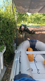 Gommone mt 3'60 con motore 15 CV Aiqidi