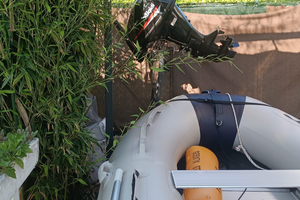 Gommone mt 3'60 con motore 15 CV Aiqidi