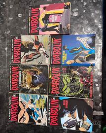 Lotto 7 fumetti diabolik