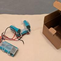 Pacco Batteria Li-ion 3S 18650 con connettore