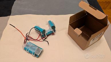 Pacco Batteria Li-ion 3S 18650 con connettore