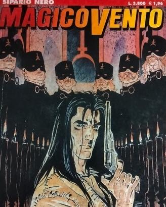 fumetto Magico Vento Sipario nero 