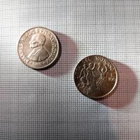 Lotto 2 monete da 100 lire Vaticano 1994 