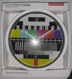 Orologio da parete multicolore