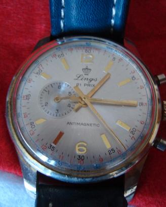 Orologio cronografo vintage Lings
