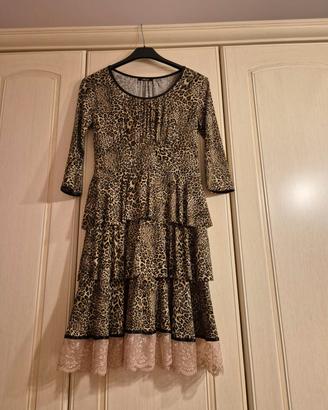 Vestito leopardato Donna Talco S