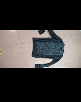 Maglione uomo nero e bianco Piazza Italia