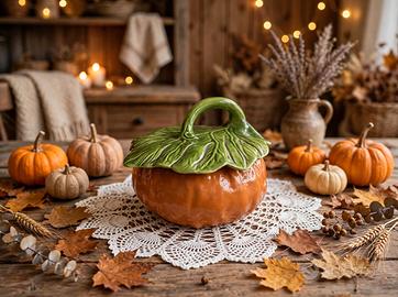 Zucca in ceramica 🎃