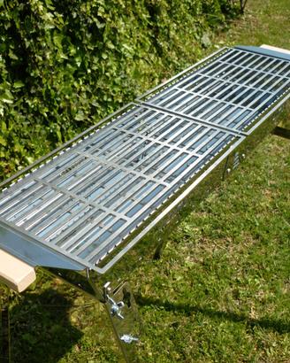 BARBECUE INOX - SM80 +2 GRIGLIE 200 - ilSimo
