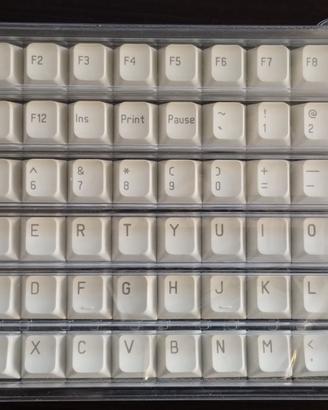 Set da 84 Keycaps ansi ABS Double-Shot MelGeek