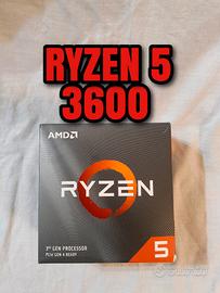 RYZEN 5 3600 + dissipatore originale 