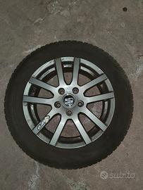 cerchi con gomme invernali 