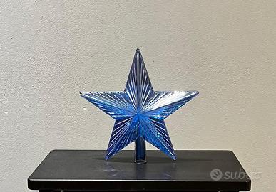 Addobbi di natale blu e grigi 