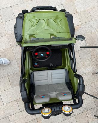 Jeep elettrica ricaricabile bimbi
