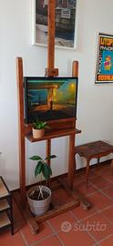 Cavalletto porta tele / quadri VINTAGE