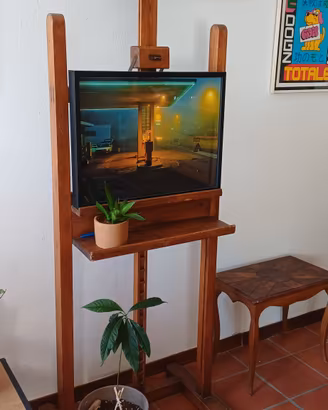 Cavalletto porta tele / quadri VINTAGE