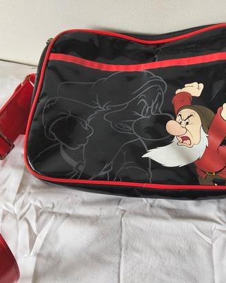  vintage Disney brontolo borsa a tracolla 