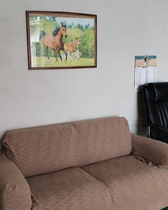 Divano 2 posti+copridivano