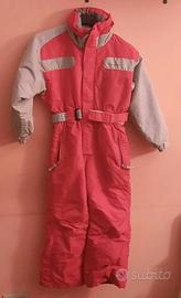 tutina intera da sci per bimbe