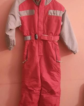 tutina intera da sci per bimbe