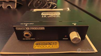DI Box Preamp Terratec Hi Jack per chitarra/basso