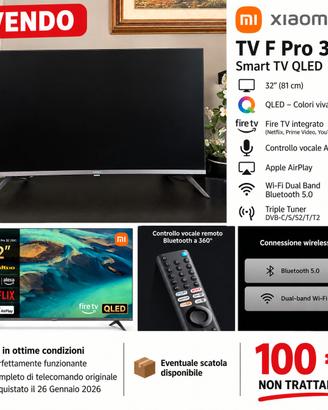 TV smart 32 pollici 