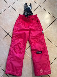 Pantaloni sci bambina
