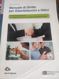 libri scolastici odontotecnico e ottici 