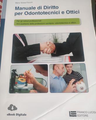 libri scolastici odontotecnico e ottici 