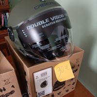 casco jet verde oliva 