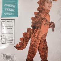 costume carnevale T REX