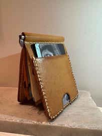 Porta banconote  100% naturale,fatto a mano da me