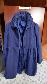 Cappotto lana Benetton bambina 10 anni