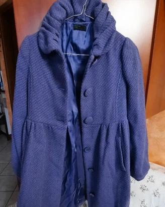 Cappotto lana Benetton bambina 10 anni