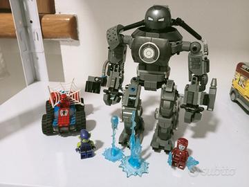 lego iron man+ spiderman 
