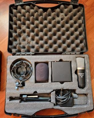 Microfono + accessori (asta+filtro antipop)