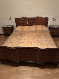 Letto + armadio da letto vintage