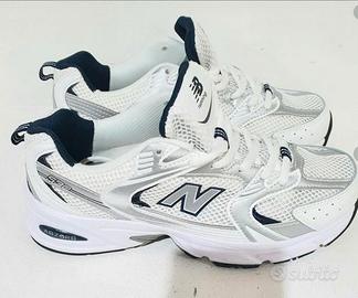 New Balance 530 Bianche e Blu 38 Nuove Originali