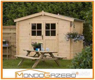 Casetta legno 300x250 garage 28mm casetta gazebo
