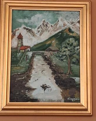 Quadro antico ad olio