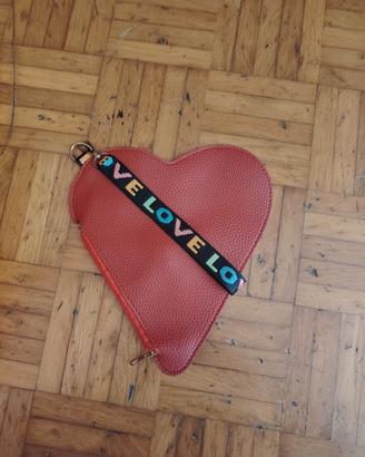 borsa a cuore 