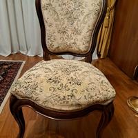 4 sedie da salotto fine '800