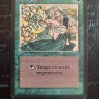 Carta magic the gathering Regeneration alpha 