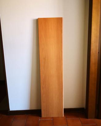 Mensola legno truciolato ciliegio 120x25cm