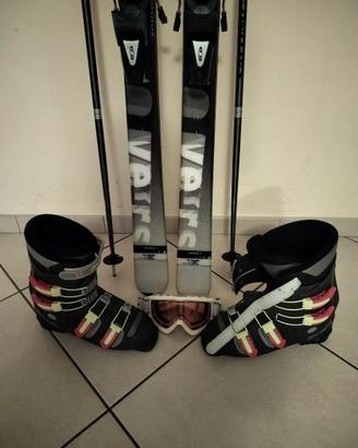 Sci Salomon e scarponi Dolomite