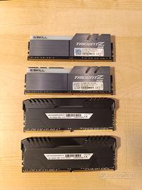 RAM 32GB memoria ddr4 CORSAIR TRIDENTz LED DDR4