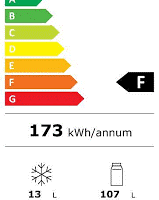 Frigorifero a libera installazione 